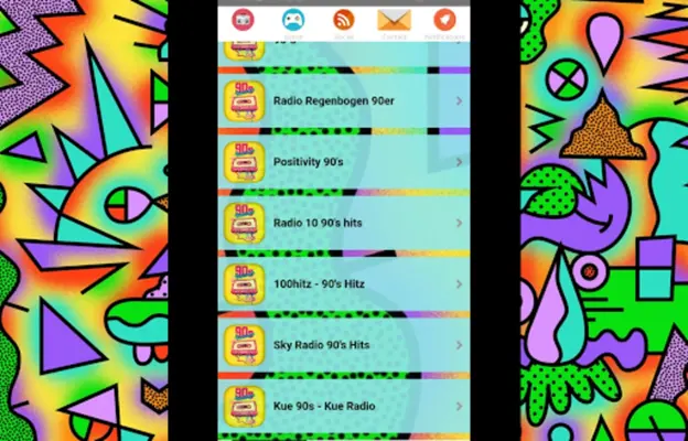 90s Radio android App screenshot 1
